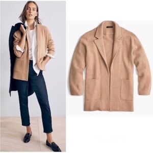J.Crew 365 Sophie Merino Wool Blend Open Front Sweater Blazer, size XS